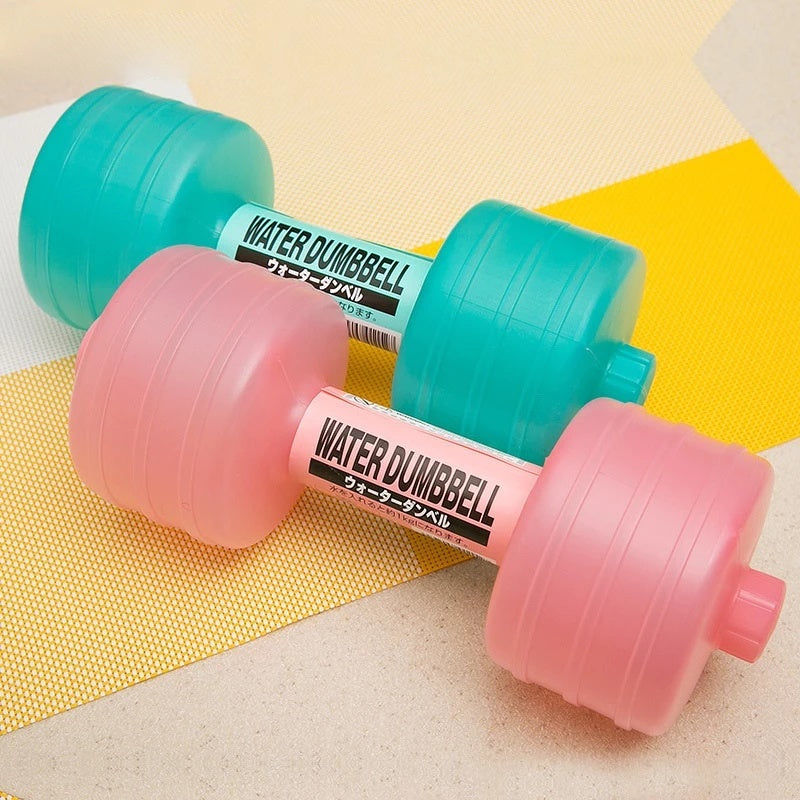 Body building Water Dumbbell