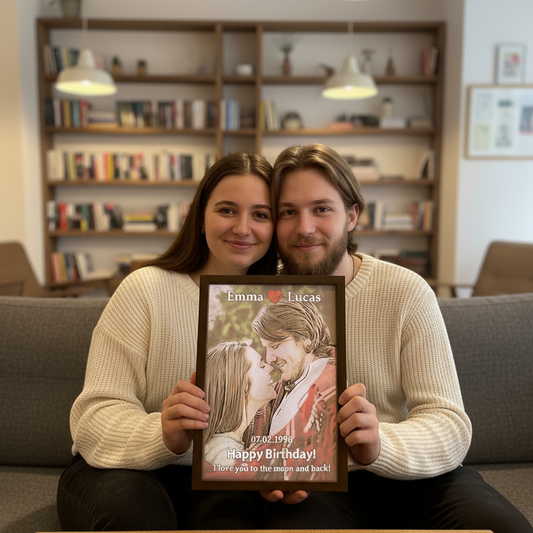 Moment Reveal™ — Personalized Photo Frame