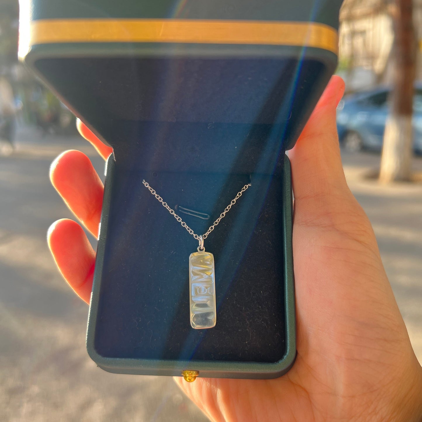 Sunlight Message Necklace